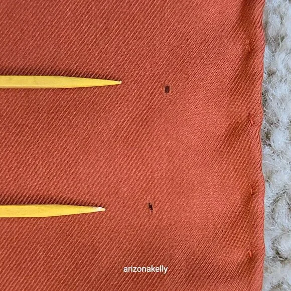 Vintage Liberty Silk Scarf Hand Rolled - Picture 7 of 14